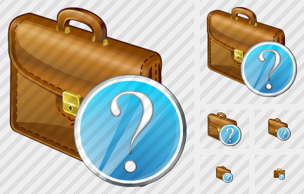 Breafcase Question Icon Breafcase Question Icon