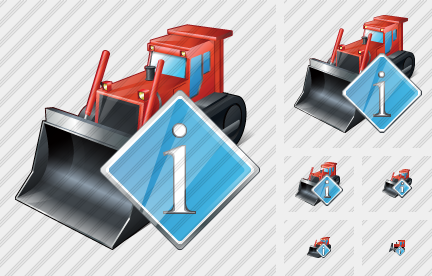 Bulldozer Info Symbol