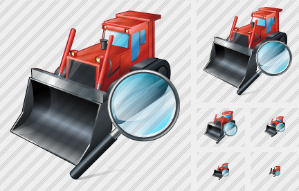Bulldozer Search 2 Icon Bulldozer Search 2 Icon