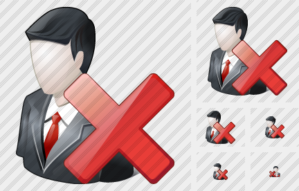 Business User Delete Icon