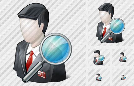 Icono Business User Search