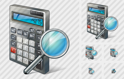 Calculator Search Icon Calculator Search Icon