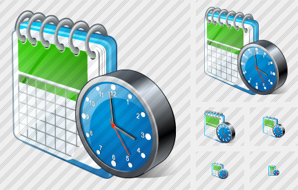 Calendar Clock Icon Calendar Clock Icon