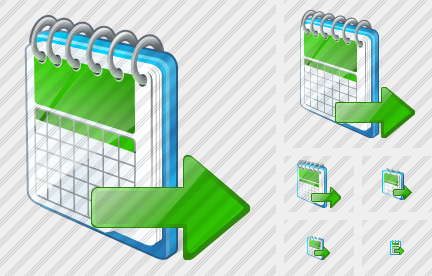 Calendar Export Icon Calendar Export Icon