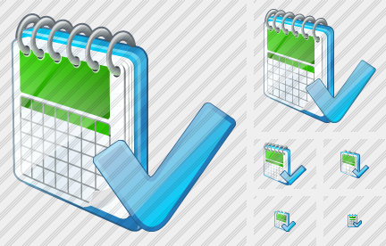 Calendar Ok Icon Calendar Ok Icon
