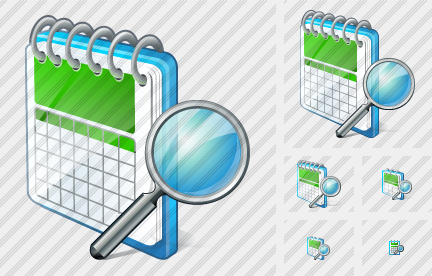 Calendar Search Icon Calendar Search Icon