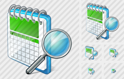 Calendar Search Symbol