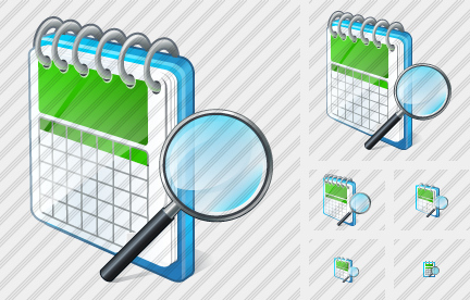 Calendar Search 2 Icon Calendar Search 2 Icon