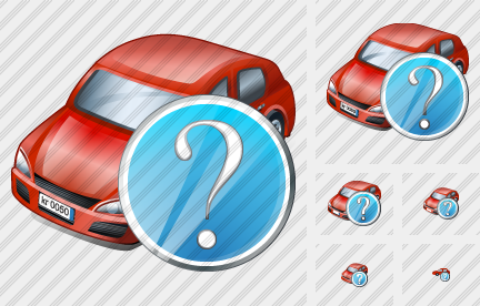 Car Question Icon