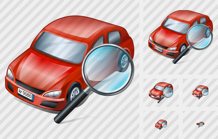 Car Search 2 Symbol