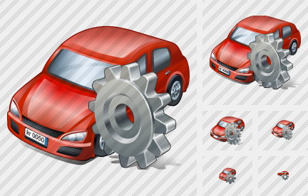 Car Settings Symbol