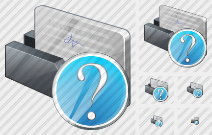 Icône Card Reading Device Question