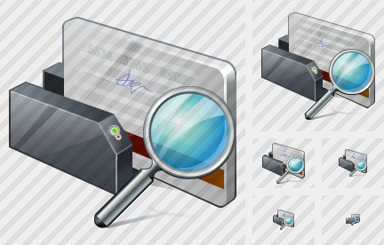 Icono Card Reading Device Search