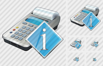 Icono Cash Register Info