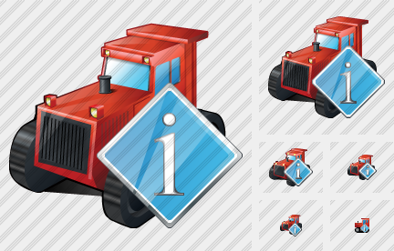 Catterpillar Tractor Info Symbol