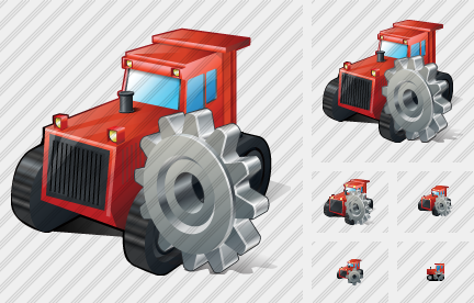 Catterpillar Tractor Settings Icon Catterpillar Tractor Settings Icon