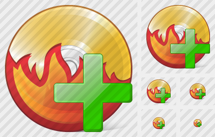 CD Burn Add Icon CD Burn Add Icon