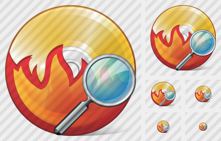 CD Burn Search Icon
