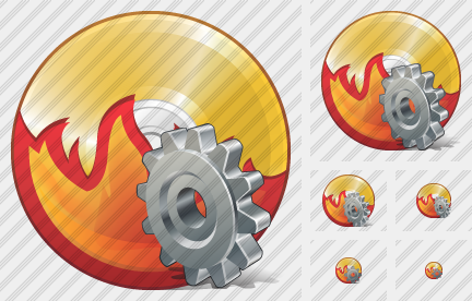 CD Burn Settings Icon CD Burn Settings Icon