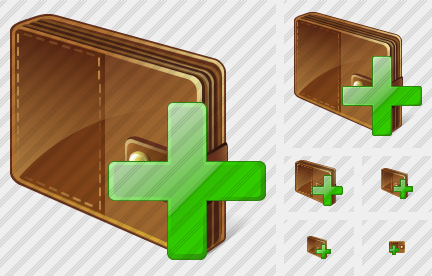 Change Purse Add Icon Change Purse Add Icon