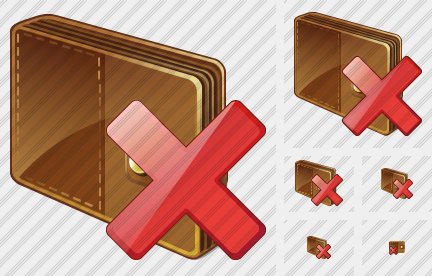 Change Purse Delete Icon Change Purse Delete Icon