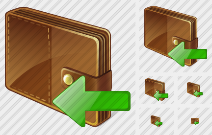 Change Purse Import Icon Change Purse Import Icon