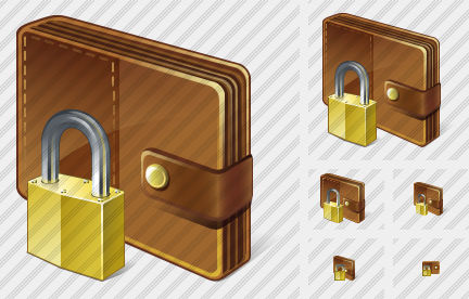 Icona Portafogli Bloccato