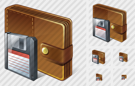 Change Purse Save Icon Change Purse Save Icon