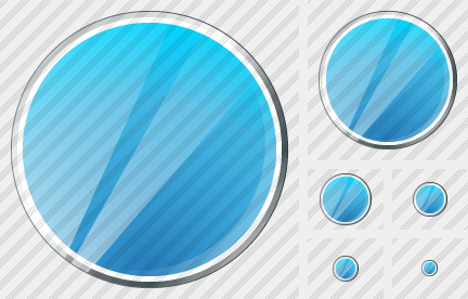 Circle Blue Icon Circle Blue Icon