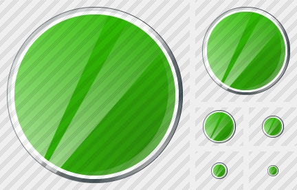 Circle Green Icon Circle Green Icon