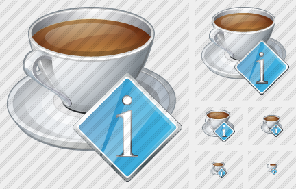 Coffee Cup Info Icon