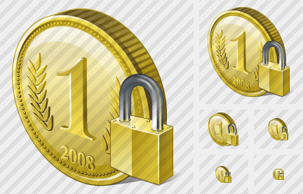 Coin Locked Icon