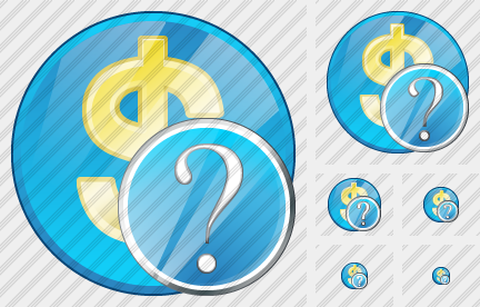 Company Business Question Icon Company Business Question Icon