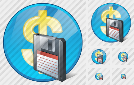Company Business Save Icon Company Business Save Icon