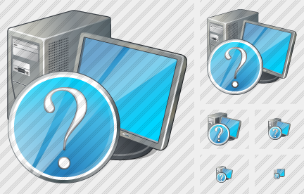 Computer Question Icon