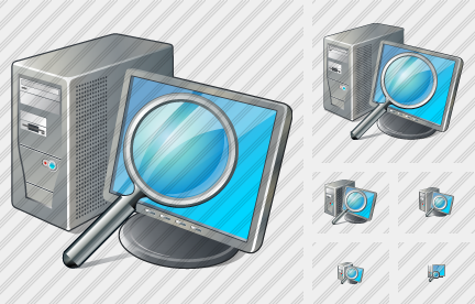 Computer Search Icon Computer Search Icon