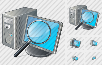 Computer Search 2 Icon Computer Search 2 Icon