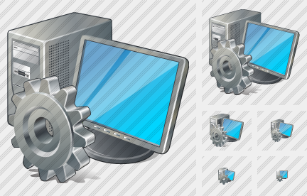 Computer Settings Symbol