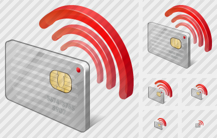 Contactless Chip Card Symbol