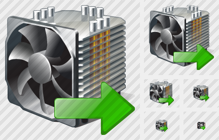 Иконка Вентилятор Экспорт