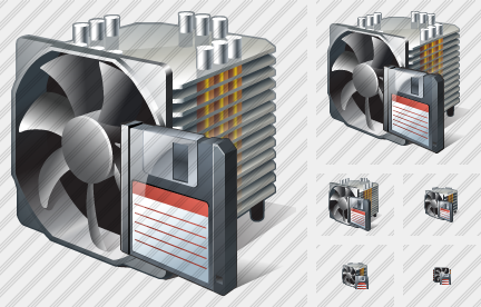 Иконка Вентилятор Сохранить