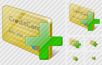 Credit Card Add Symbol
