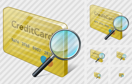 Icône Credit Card Search 2