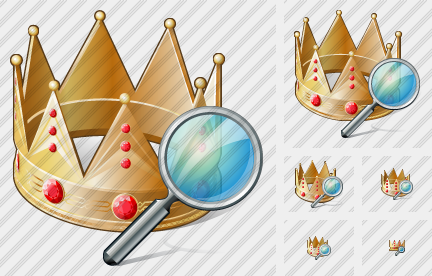 Crown Search Icon