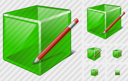 Cube Edit Symbol