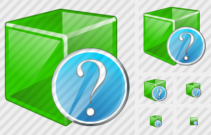 Cube Question Icon Cube Question Icon