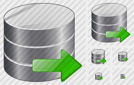 Icône Database Export