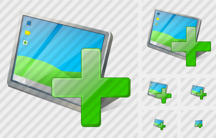 Desktop Add Symbol Desktop Add Symbol