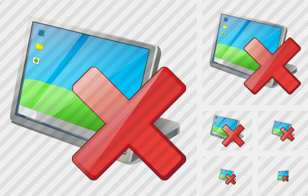 Desktop Delete Symbol
