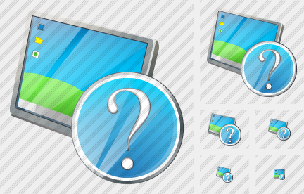 Desktop Question Symbol Desktop Question Symbol